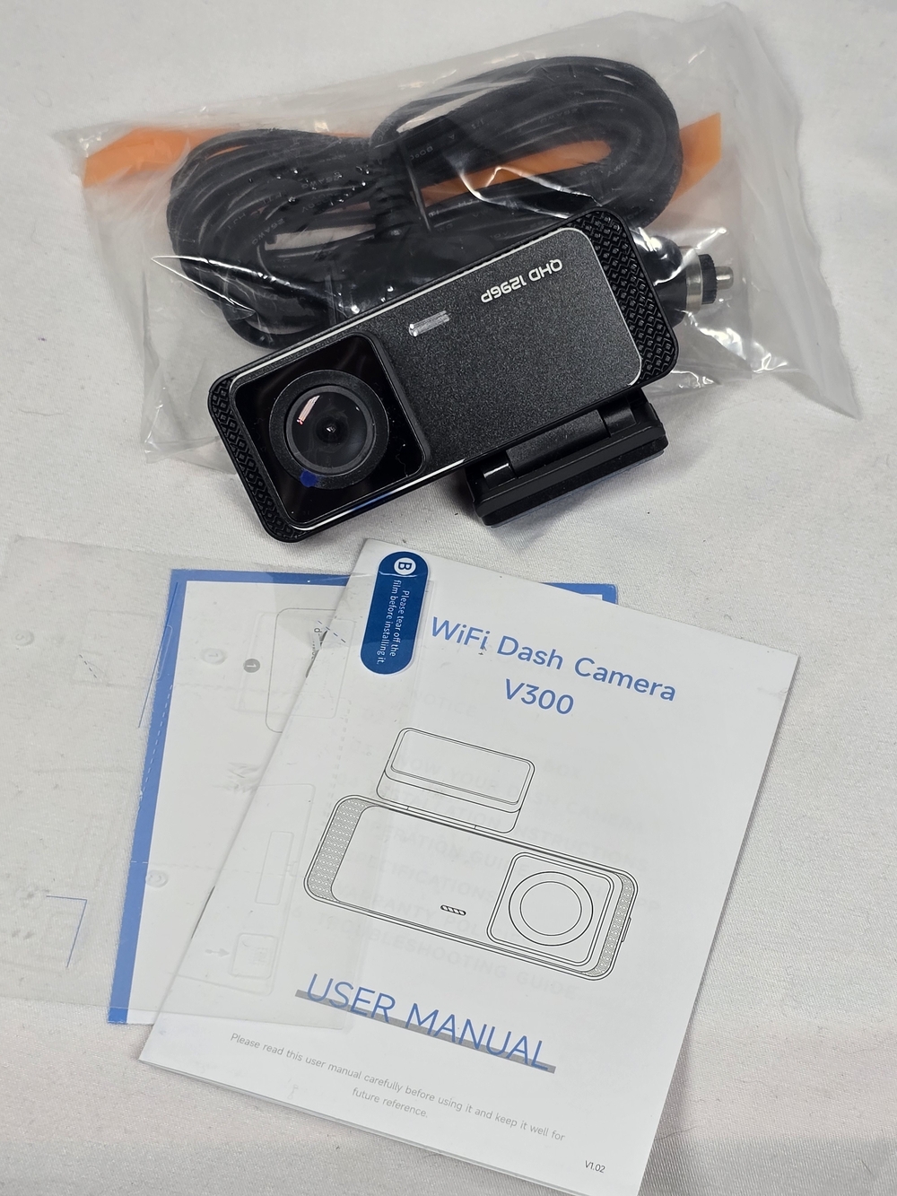 Veement V300 WiFi Dash Camera QHD 1296P Car DVR Night Vision